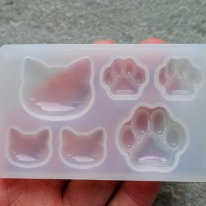 Animal Paw Head Print  Mold